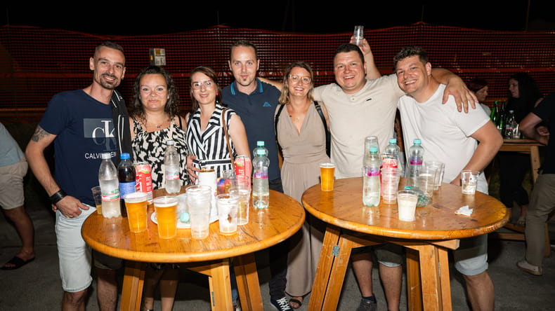 FOTO in VIDEO: Skupina Calypso odprla glasbeni del Hotiških ribiških dnevov