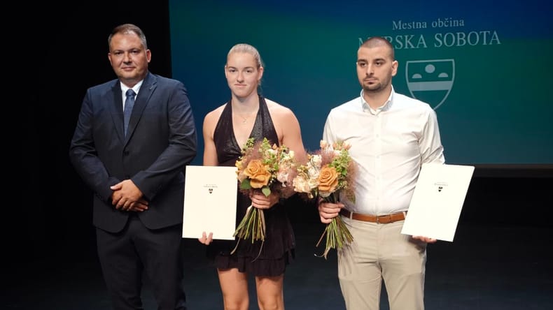 FOTO in VIDEO: Ob prazniku občine počastili posameznike, ki so zaznamovali Mursko Soboto