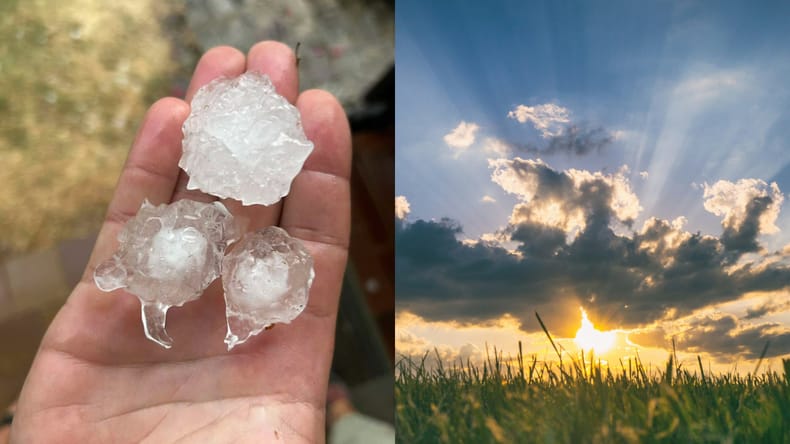 Včeraj ponekod klestila toča, kakšno vreme bomo imeli danes?