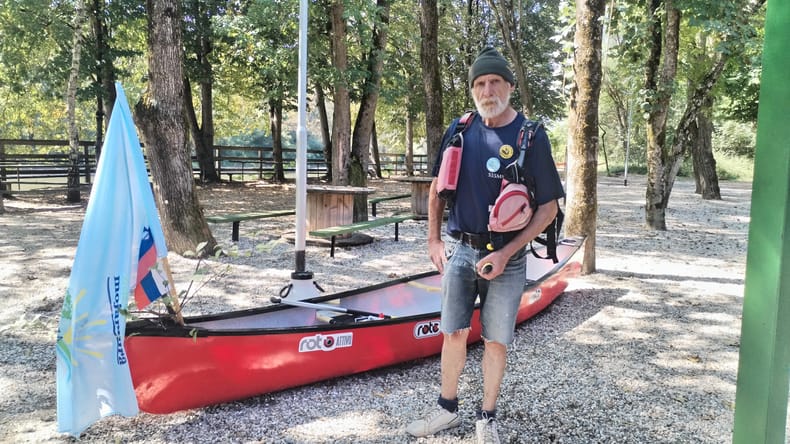 Prekmurec s kanujem do Črnega morja za dober namen