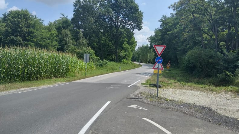 Zaradi asfaltiranja popolna zapora ceste proti Noršincem