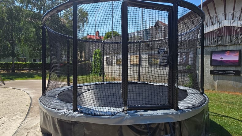 Trampolin po tretji večji prenovi znova odprt za uporabnike