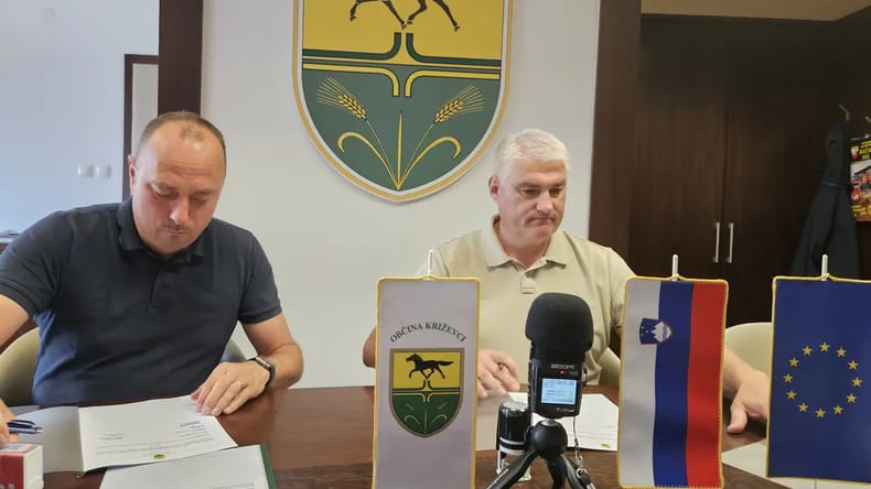 V Gajševcih in Križevcih se začenja obnova cest in komunalnih jaškov