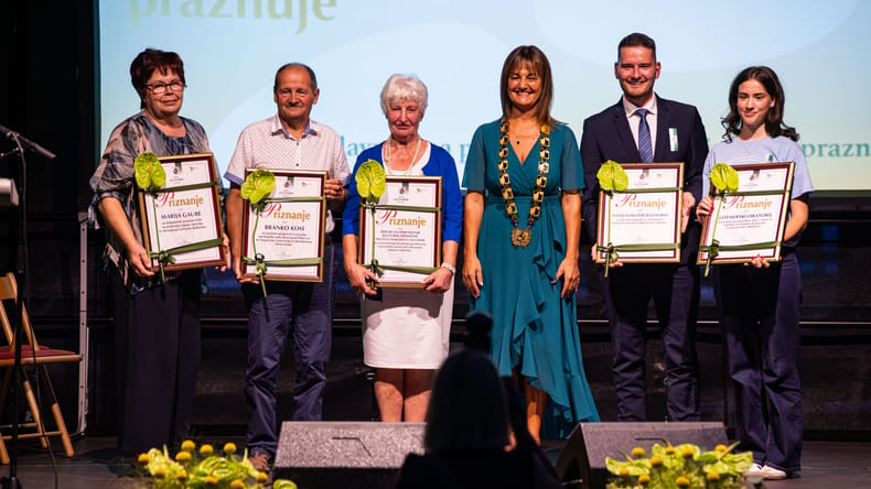 FOTO in VIDEO: Ljutomer s slavnostno prireditvijo zaznamoval jubilejni občinski praznik