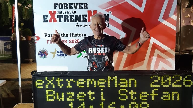Pomurec Štefan Buzeti premagal 226 kilometrov in zmagal v svoji kategoriji