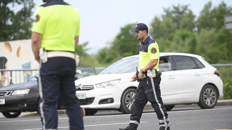 Trčila osebno in tovorno vozilo, poškodovanih ni bilo