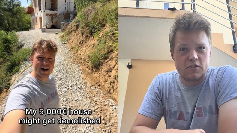 VIDEO: Američan je za 5000 evrov kupil hišo na Hrvaškem in jo obnovil, zdaj ji grozi rušenje