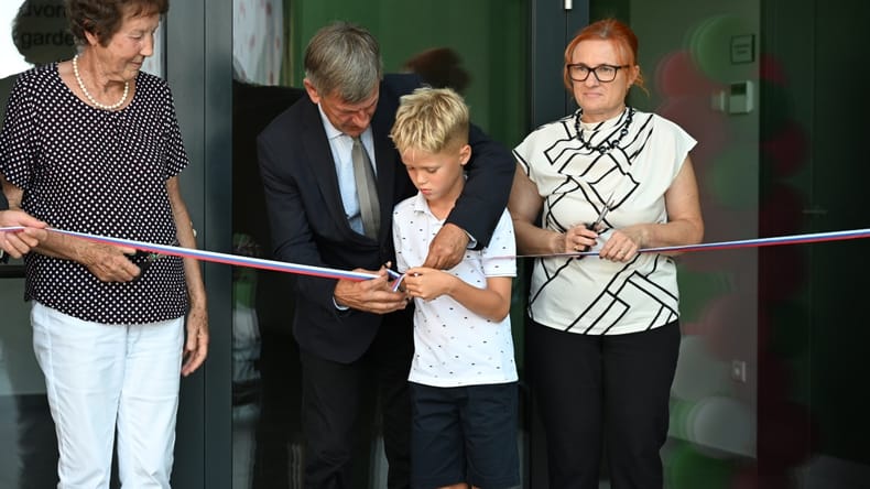 FOTO in VIDEO: Na Cankovi slovesno odprli novo športno dvorano