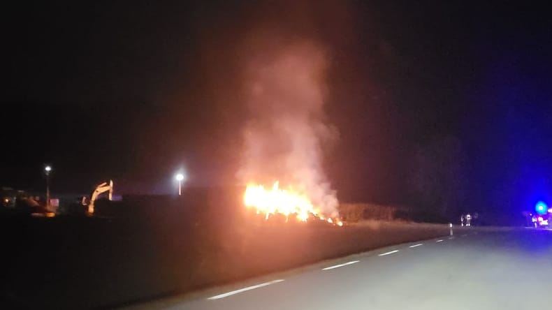 Je bil požar na Goričkem podtaknjen? To razkriva policija