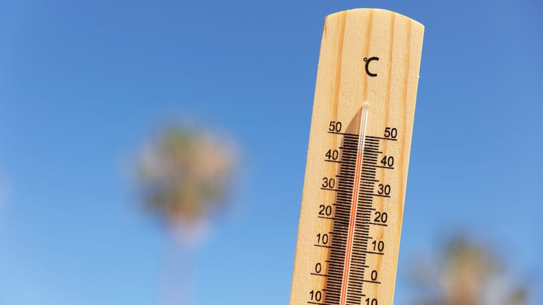 Lendava danes peklensko vroča: izmerili najvišjo temperaturo v Sloveniji