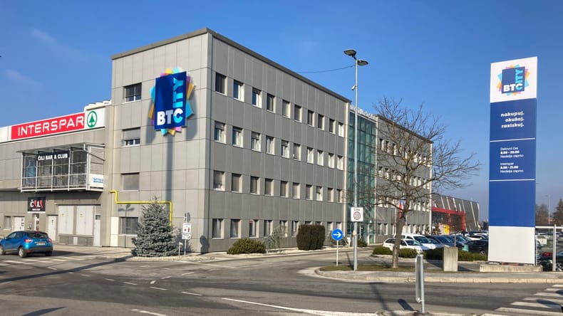Še ena trgovina se poslavlja iz BTC Cityja Murska Sobota