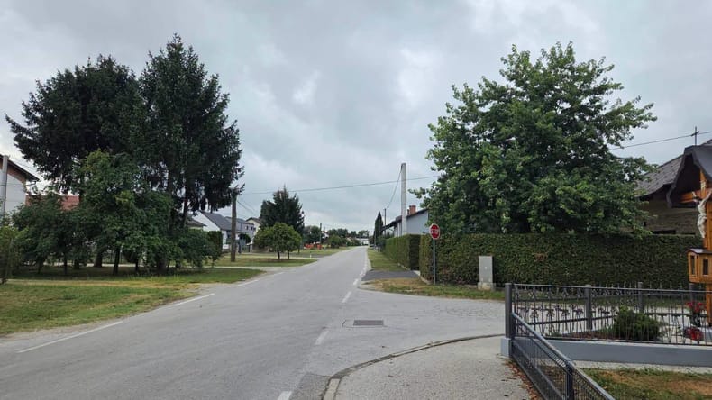 Zaradi gradnje pločnika polovična zapora ulice