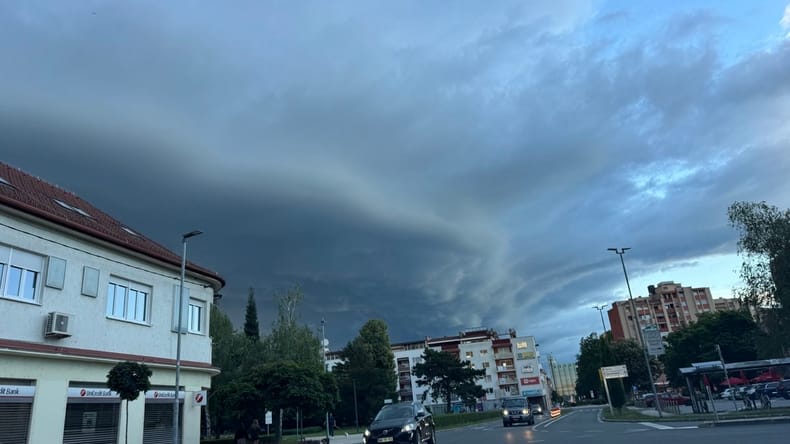 Vse več opozoril iz Avstrije, Madžarske in Italije: Pred nami je burno vremensko dogajanje