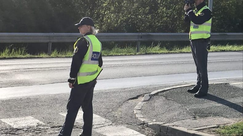 Skozi pomursko vas s 113 kilometri na uro