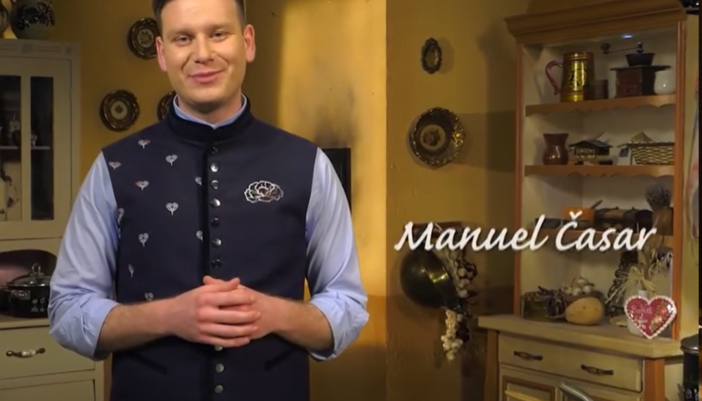 VIDEO: Prekmurec Manuel Časar prinaša na televizijske zaslone čar slovenskih jedi