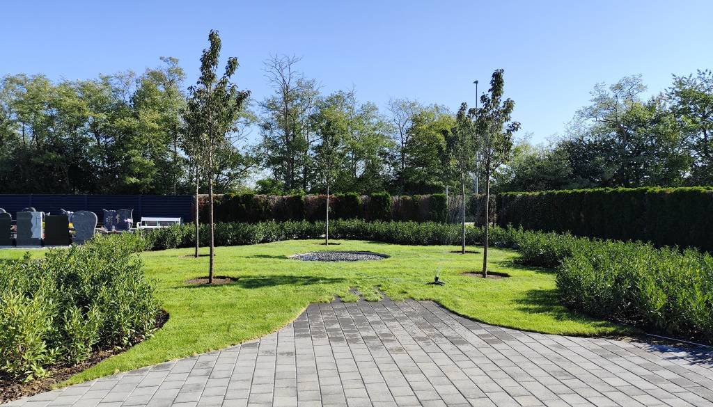 Hajdinsko pokopališče ima nov prostor za raztros pepela, dodatne vodnjake in razsvetljavo