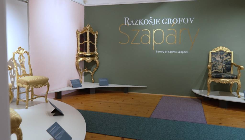 FOTO in VIDEO: Razkošje grofov Szapáry ob jubileju Pomurskega muzeja: »Moramo si nekaj privoščiti«