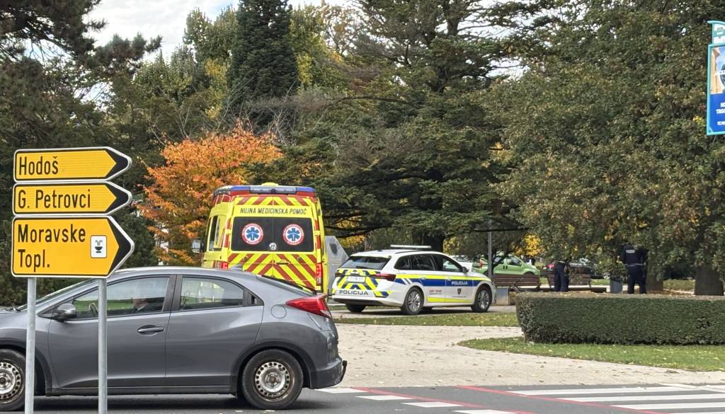 Pretep starih znancev policije v središču Murske Sobote, ena oseba poškodovana
