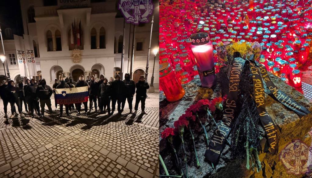 Viole pred tekmo v Grosuplju obiskale Novo mesto: Prižgale sveče za Aleša Šutarja