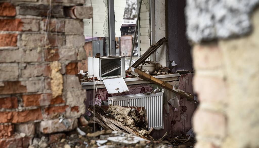 V hiši eksplodiral plin 