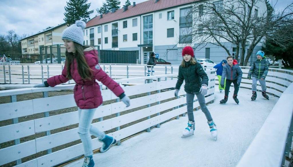 Zimska pravljica v Kidričevem: Le še dva tedna in zaživelo bo drsališče
