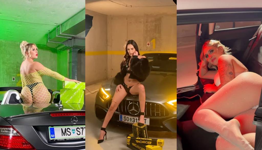 Avtomobili, seksi dekleta in gola koža, to je zakulisje snemanja najbolj vročega koledarja leta