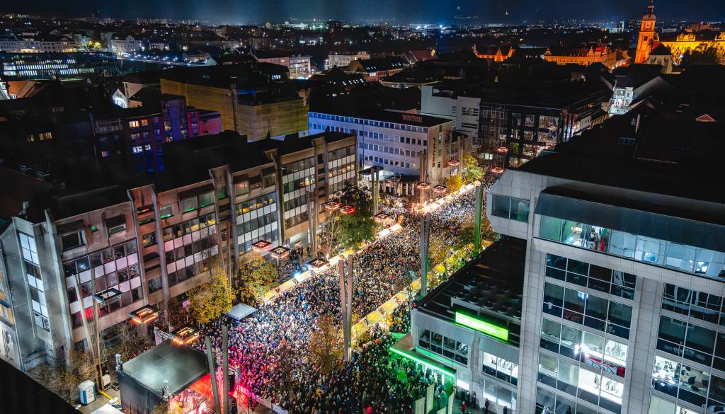 Rekordno martinovanje v Mariboru: Več kot 25.000 obiskovalcev na štajerskem novem letu