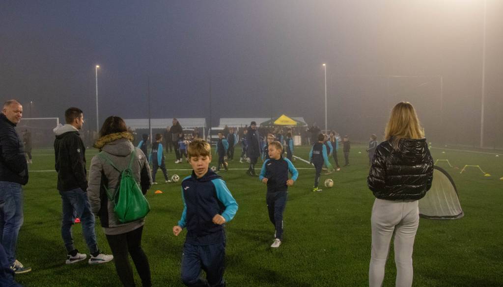 FOTO in VIDEO: V Ljutomeru slovesno otvorili igrišče z umetno travo, vredno več kot milijon evrov