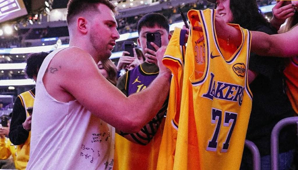 Lakersi do zmage na krilih Dončića 