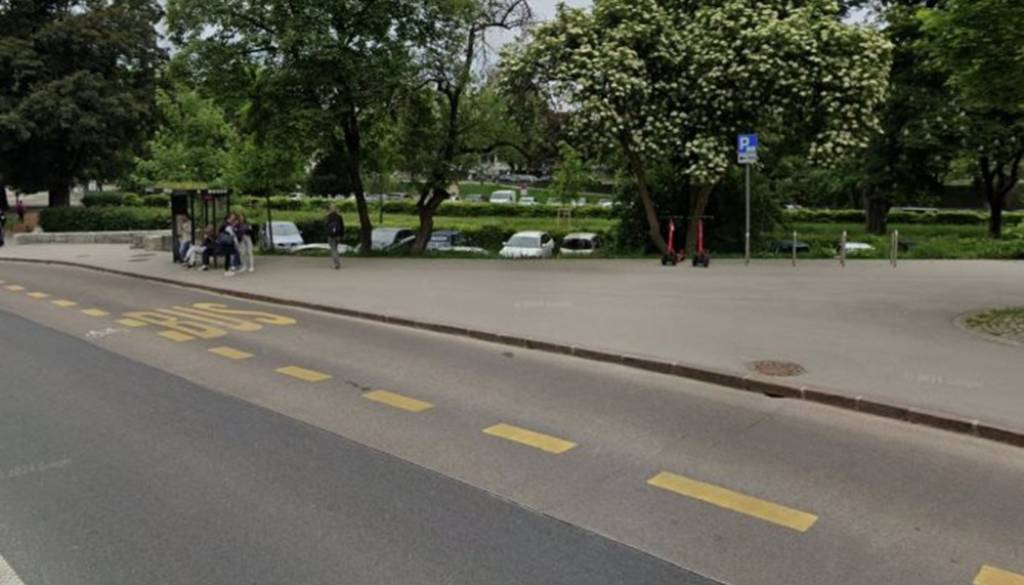 Zakaj je med cesto in kolesarsko stezo na Poljanah kovinska zareza?