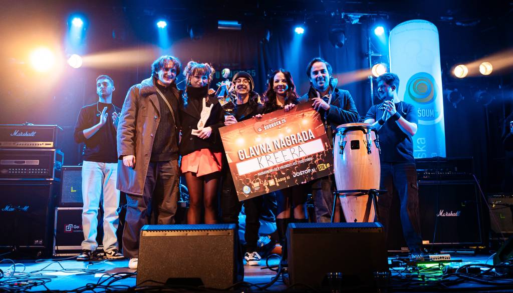 To je najboljši mladi band v Sloveniji: Šourock so osvojili Kreera