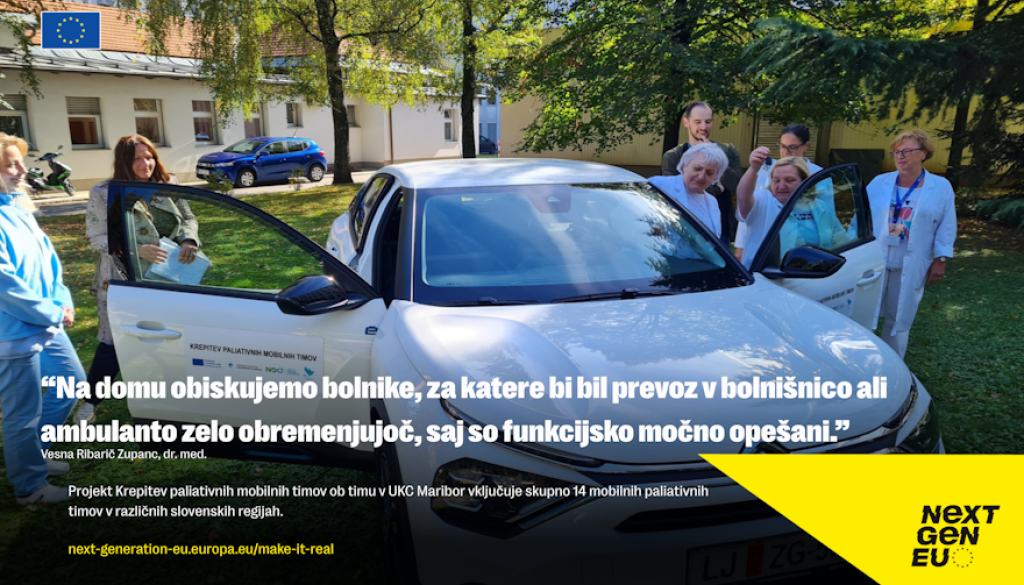 Oviti v plašč lajšanja trpljenja: paliativni mobilni timi pomagajo neozdravljivo bolnim in njihovim svojcem na domu 