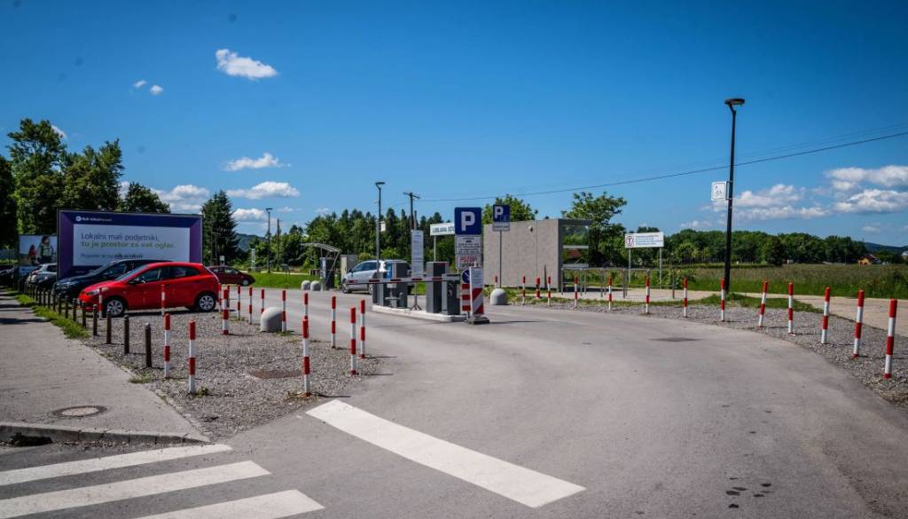 Na parkirišču Slovenčeva danes in jutri obrezovanje dreves