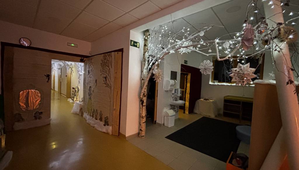 Vrtec Fram spremenili v čisto pravo pravljico