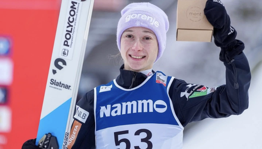 Nika Prevc znova na najvišji stopnički v Klingenthalu
