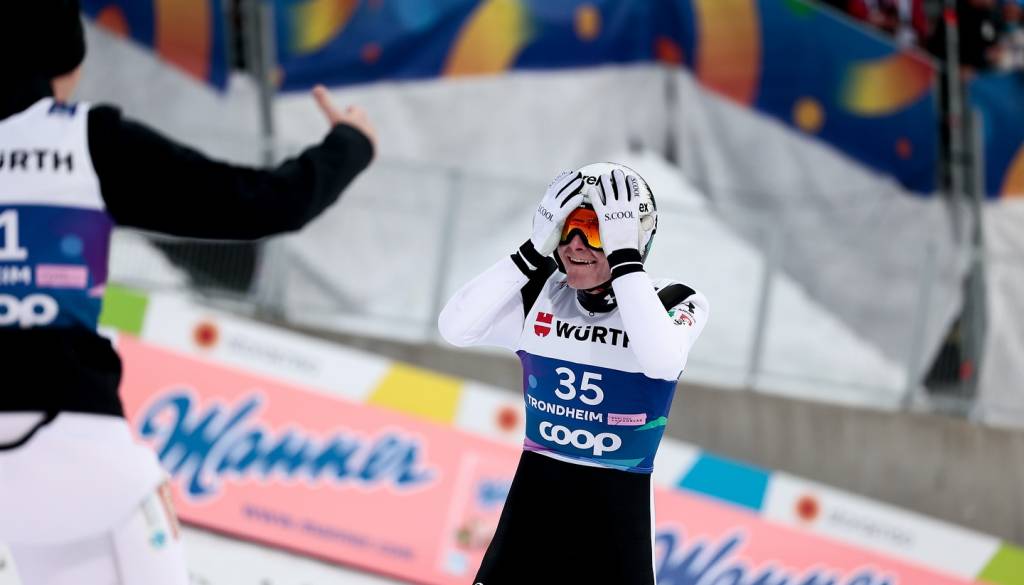 Fantastična predstava Domna Prevca. V Klingenthalu prišel do četrte zaporedne zmage