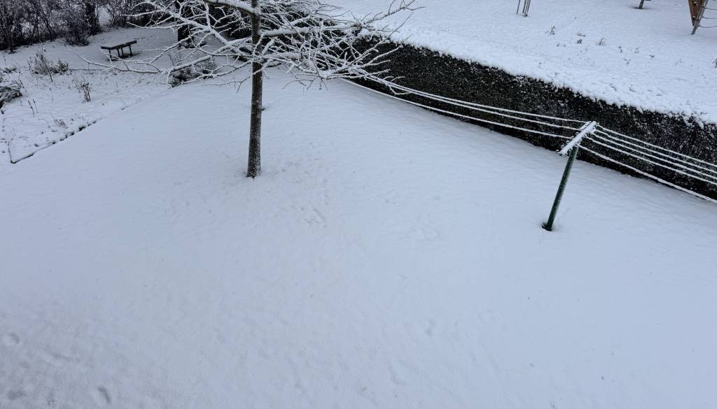 FOTO: Dobro jutro! Zbudili smo se v bel božič