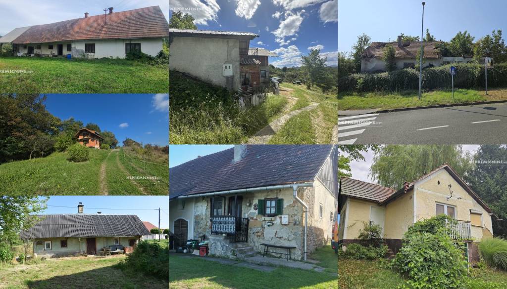 FOTO: Iščete cenovno ugodno hišo? To so najcenejše hiše v Podravju, naprodaj za manj kot 50 tisočakov