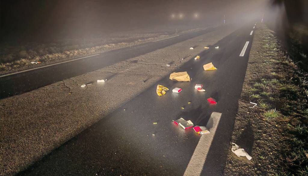 Nepazljivost ali objestnost? Hrana končala na cesti