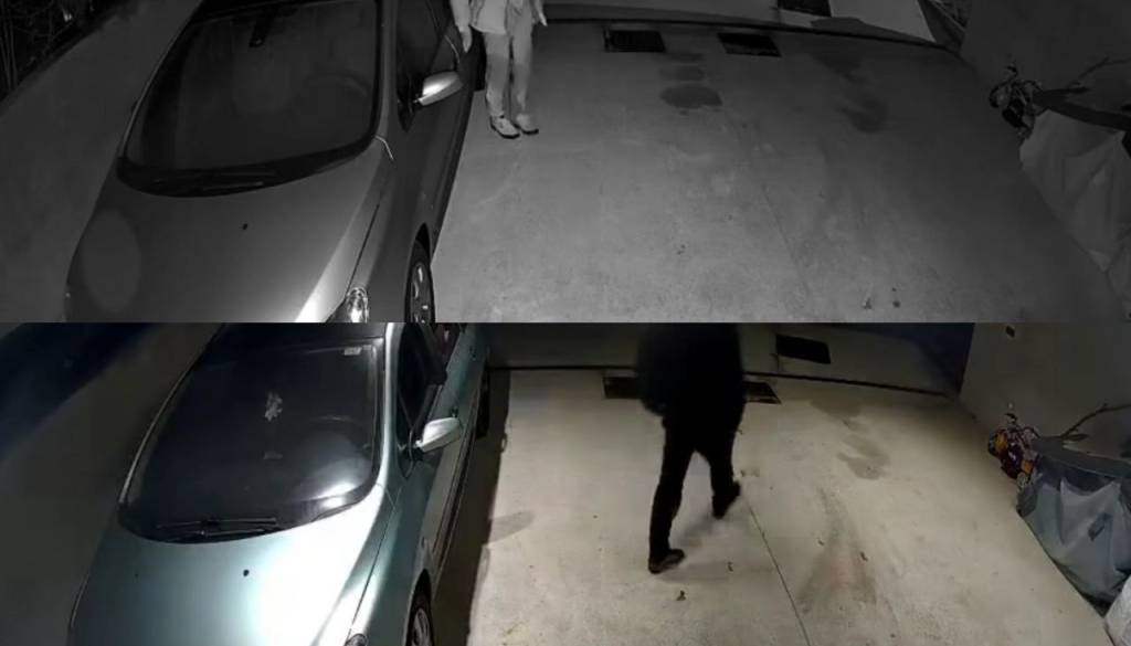 VIDEO: Poglejte, kaj se dogaja v Podutiku pred zoro: Moški poskusil krasti, vse zabeležila kamera