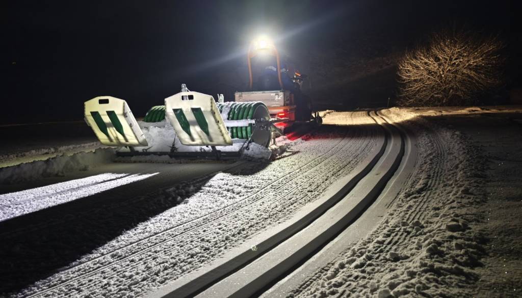 VIDEO: Snežna pravljica na Gorenjskem: Vzemite tekaške smuči in se 'potopite' v belino