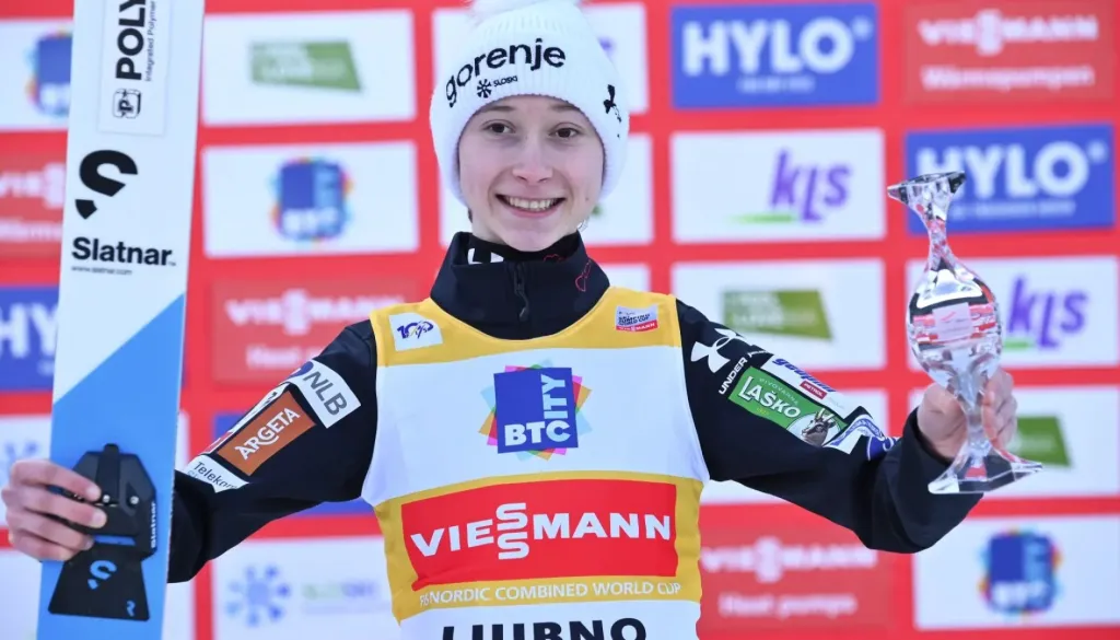 Nika Prevc na Kitajskem do nove zmage 