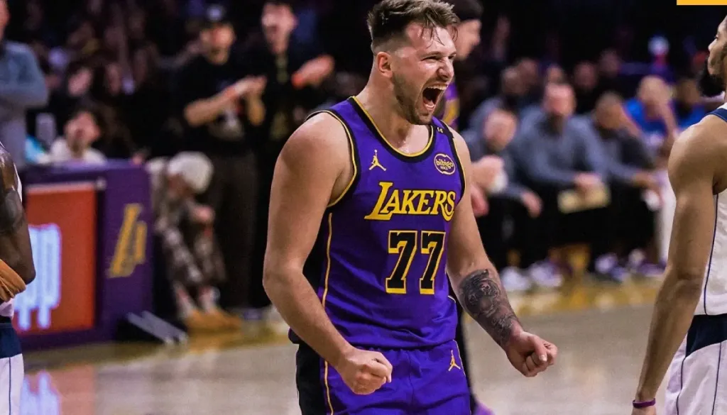 Dončić s trojnim dvojčkom popeljal Lakers do zmage
