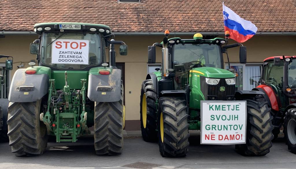 Kmetje postavili vladi ultimat: »Če boste tiho, boste slišali nas«