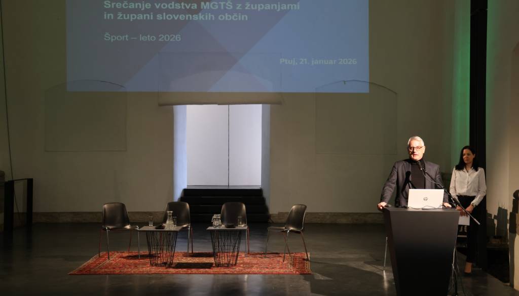 Minister Han na Ptuju o razvoju športa: Športni objekti so temelj razvoja lokalnih skupnosti