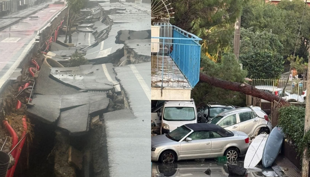 VIDEO: Silovito neurje povzročilo obsežno škodo na jugu Italije in Malti, škoda več sto milijonska 