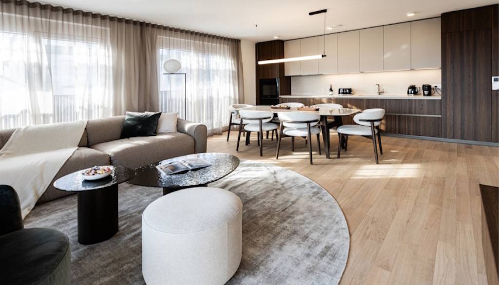 Bežigrajska petka: V Ljubljani nastaja stanovanjska soseska, ki združuje moderno zasnovo in sožitje z naravo