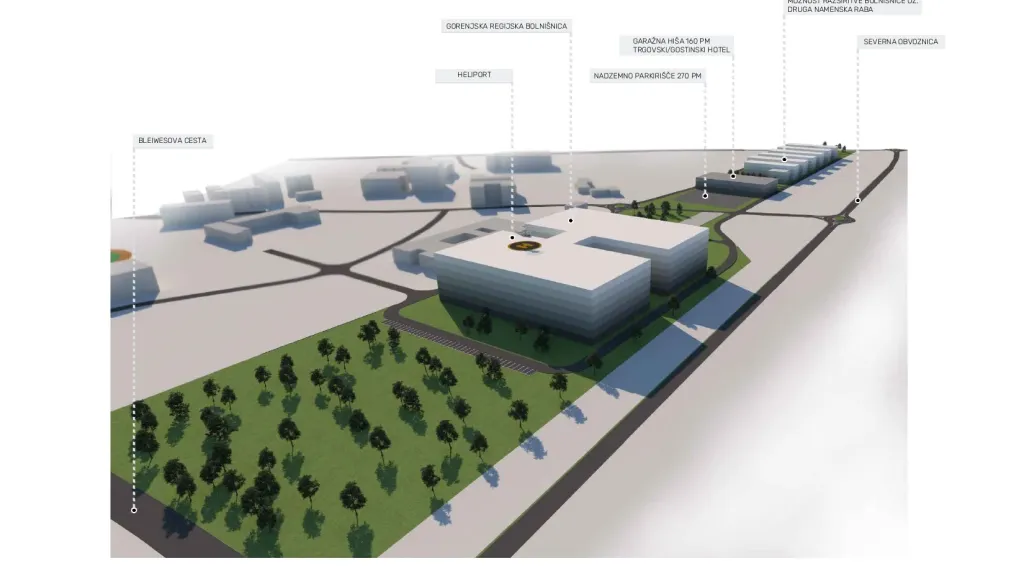Nova slovenska bolnišnica bo v Kranju. Jesenice ob tem svarijo pred praznjenjem njihove bolnišnice