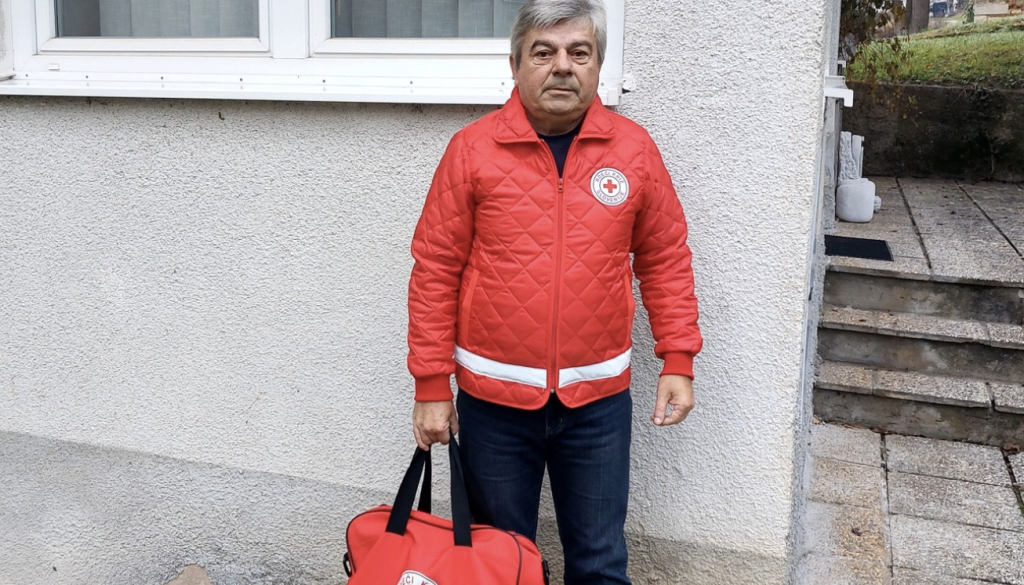 Prostovoljec Jakob, ki mnogim Dolenjcem lepša dneve