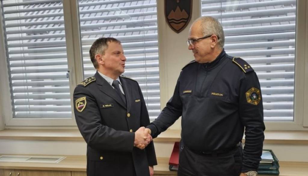 Nova menjava na čelu štajerskih policistov: Upokojil se je dolgoletni komandir postaje